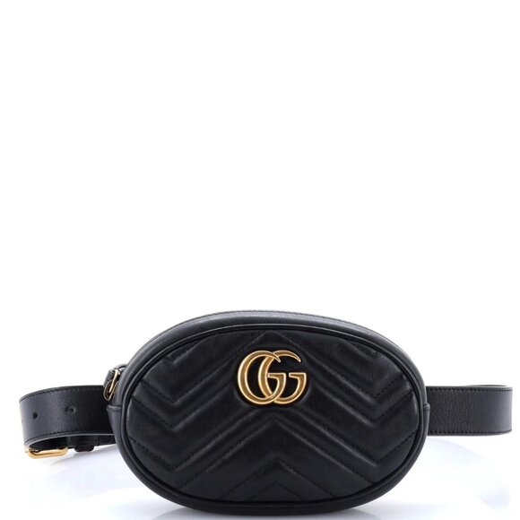 Gucci GG Marmont Belt Bag Matelasse Leather reb-470-091725 - Picture 1 of 6